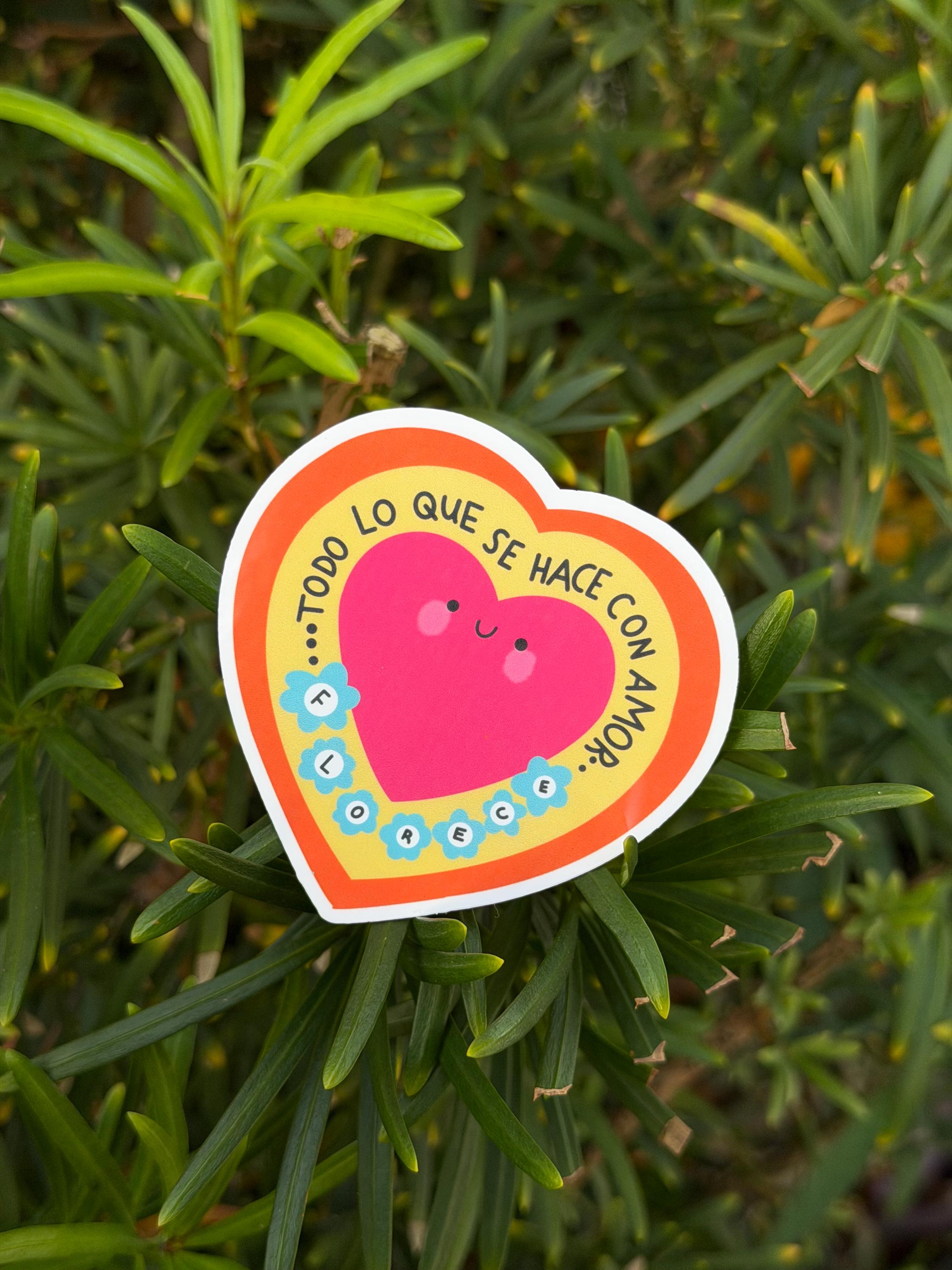 This Is Your Season of Flourishing Vinyl Sticker