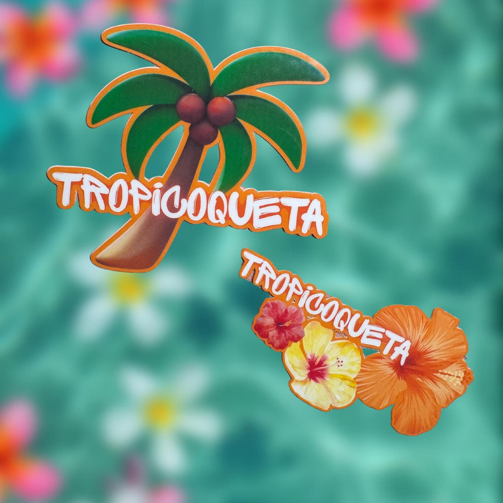 Tropicoqueta Tropical Baddie Vinyl Sticker
