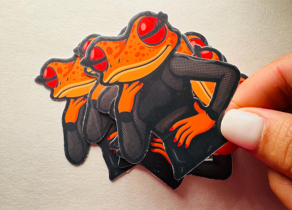 Bad Bunny Jeva del Sapo Concho Vinyl Sticker