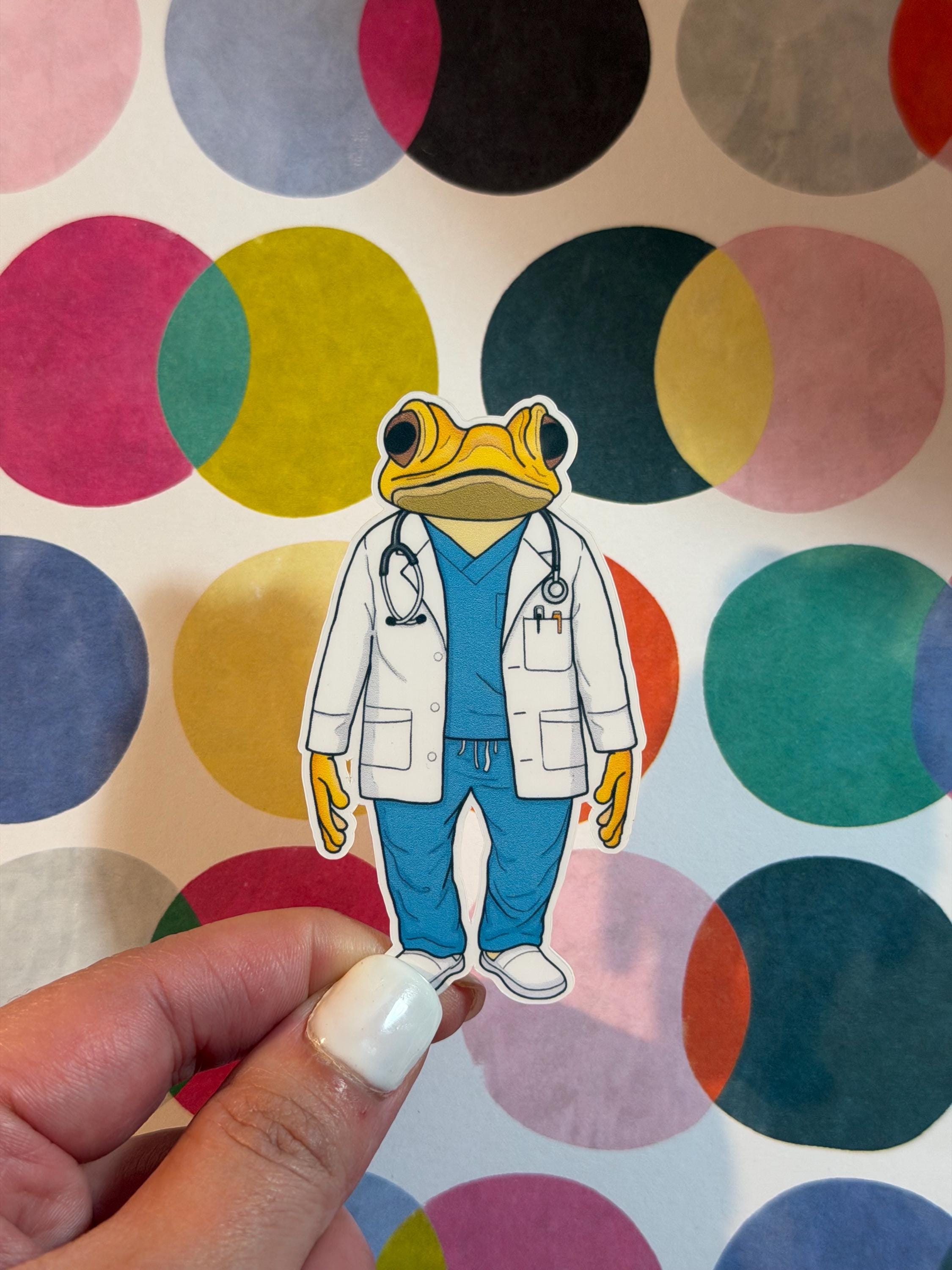 Sapo Concho Doctor Vinyl Sticker