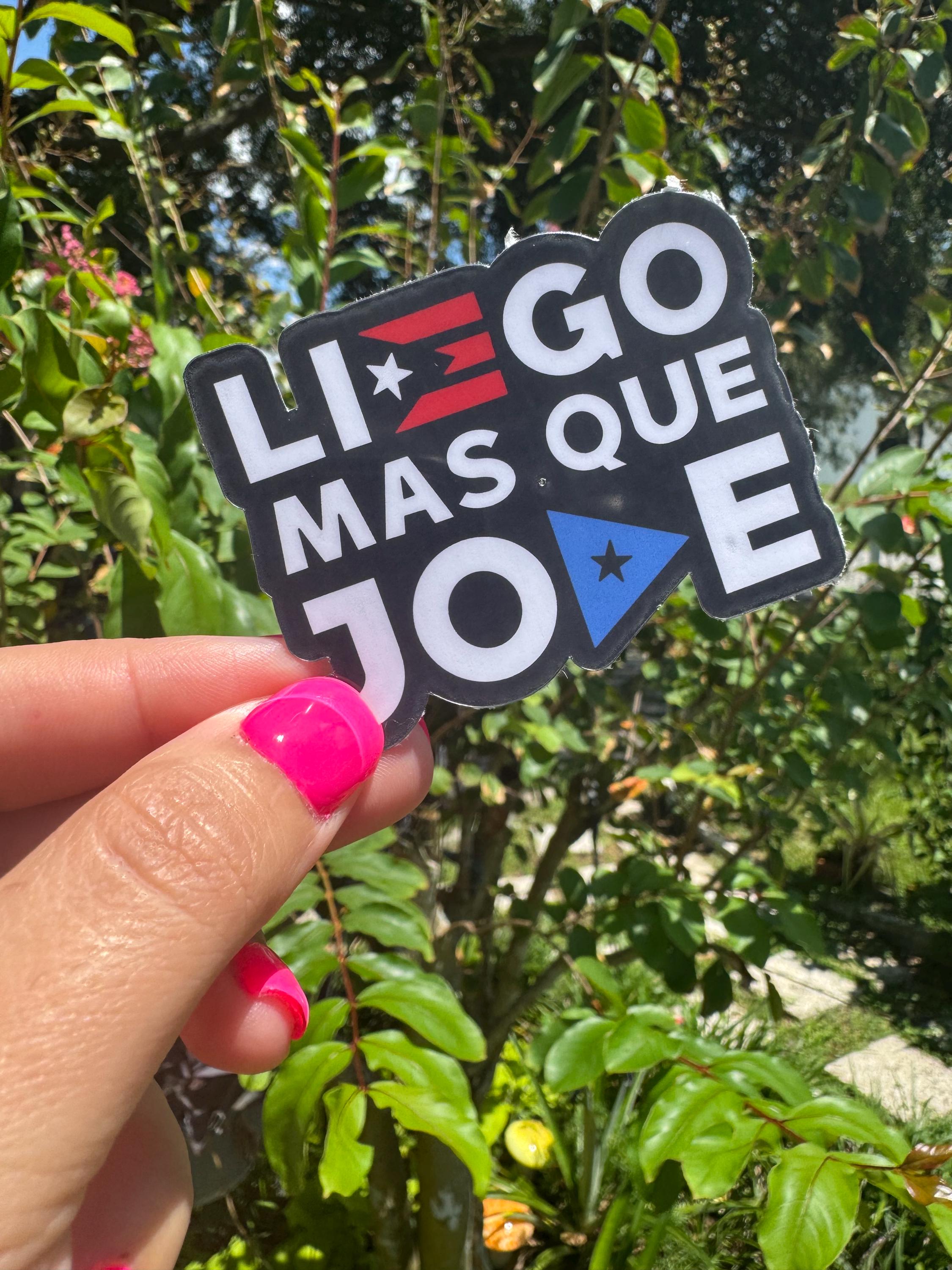 Llegé Más Que Jode Puerto Rican Slang Vinyl Sticker
