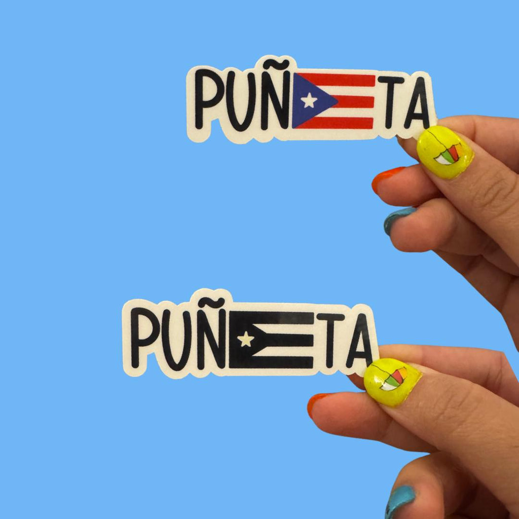Puñeta Puerto Rican Slang Vinyl Sticker