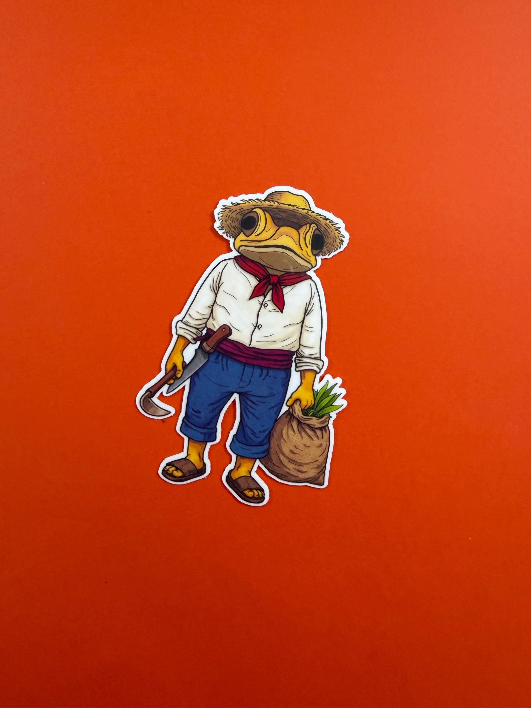 Sapo Concho Jíbaro Vinyl Sticker