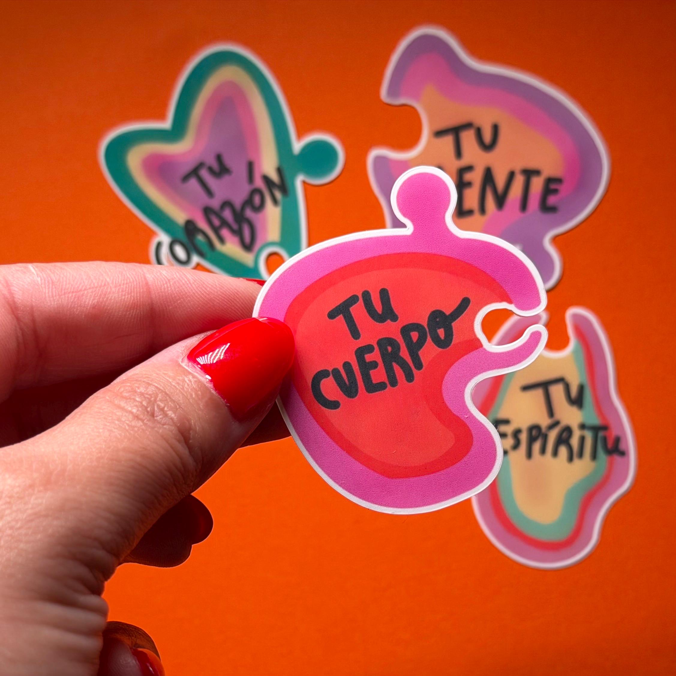 Self-Care Affirmation Sticker Set