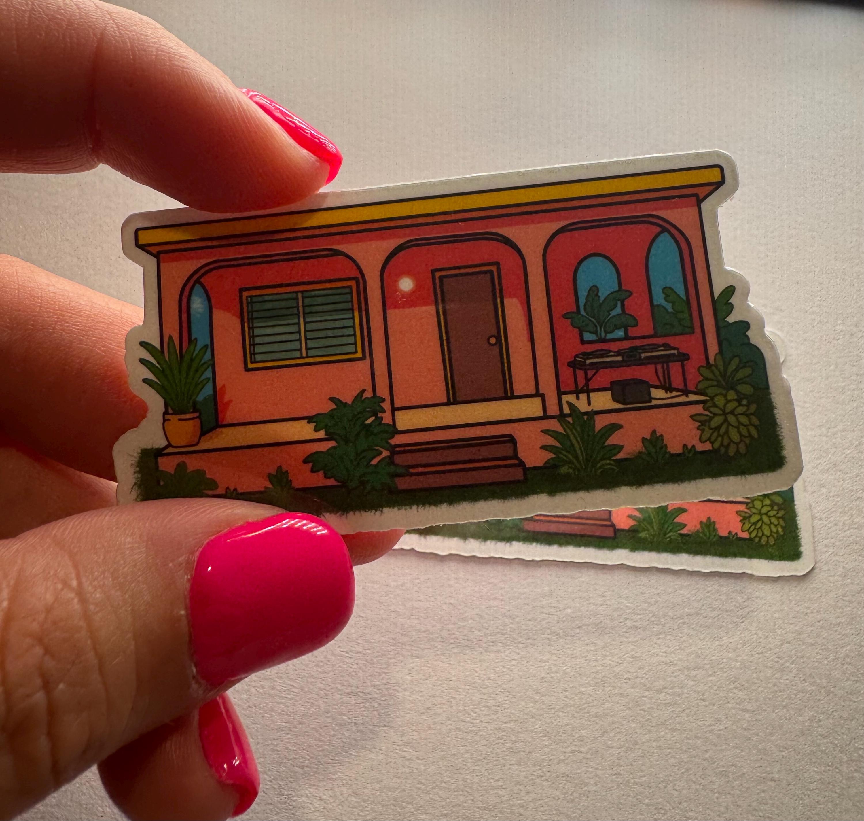 La Casita Vinyl Sticker