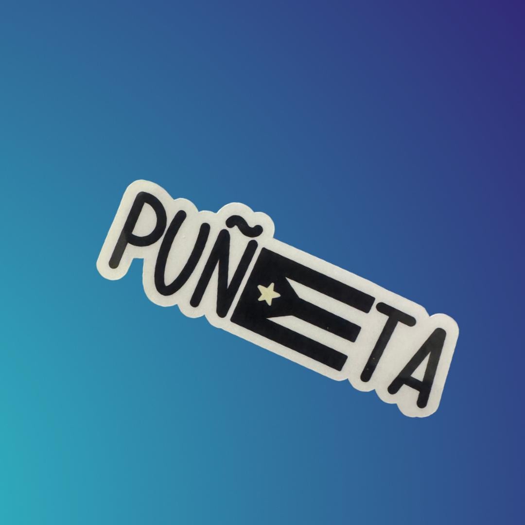 Puñeta Puerto Rican Slang Vinyl Sticker