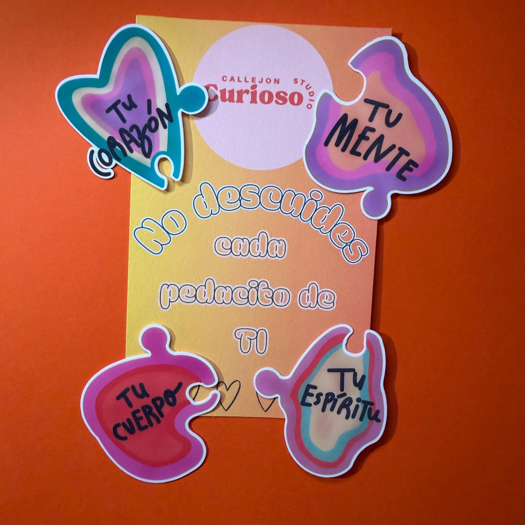 Self-Care Affirmation Sticker Set