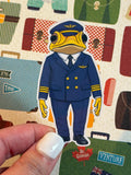 Sapo Concho Pilot Vinyl Sticker