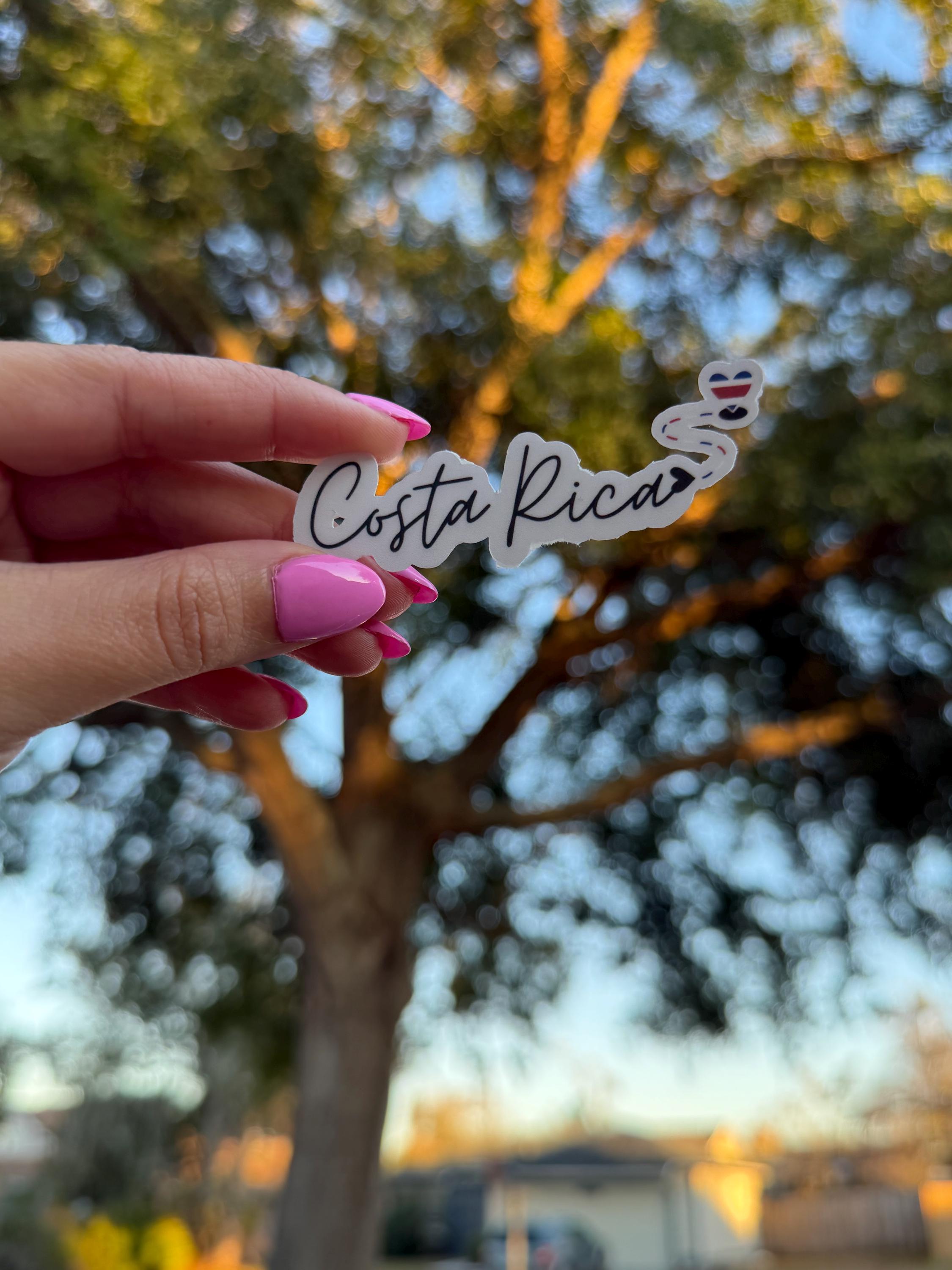 Minimalist Latino Country Flag Vinyl Sticker