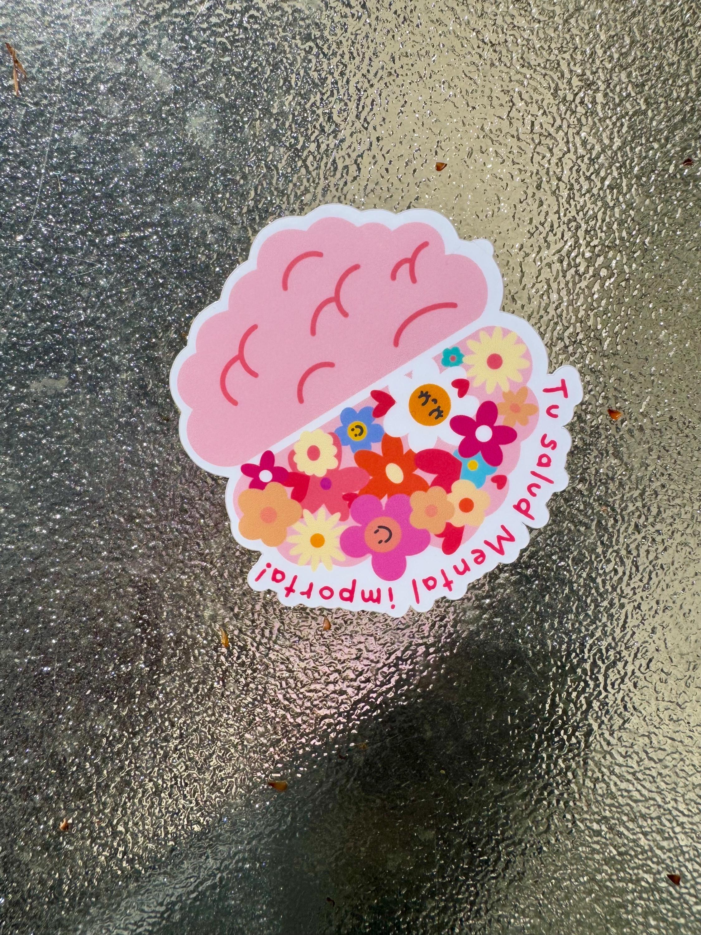 Your Mental Health Matters Vinyl Sticker