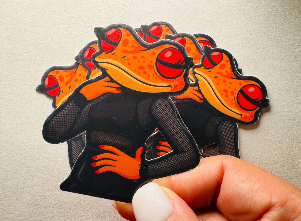 Bad Bunny Jeva del Sapo Concho Vinyl Sticker