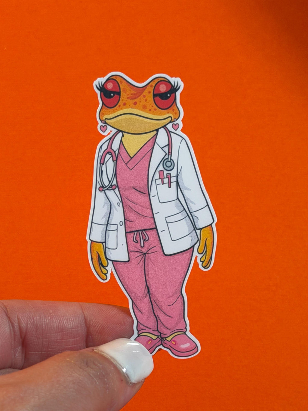 Sapo Concho Doctor Vinyl Sticker