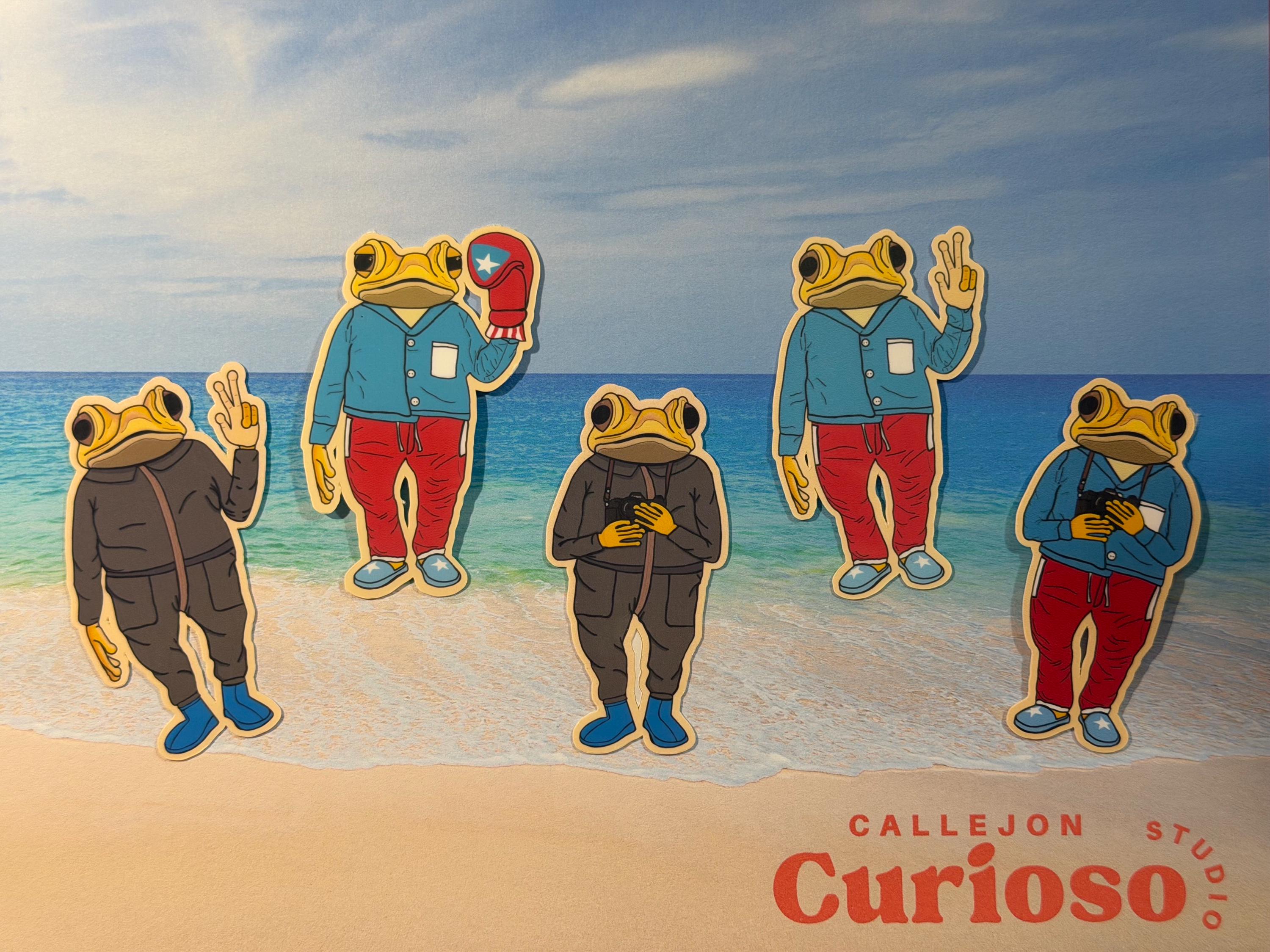 Bad Bunny Sapo Concho Puerto Rico Vinyl Sticker