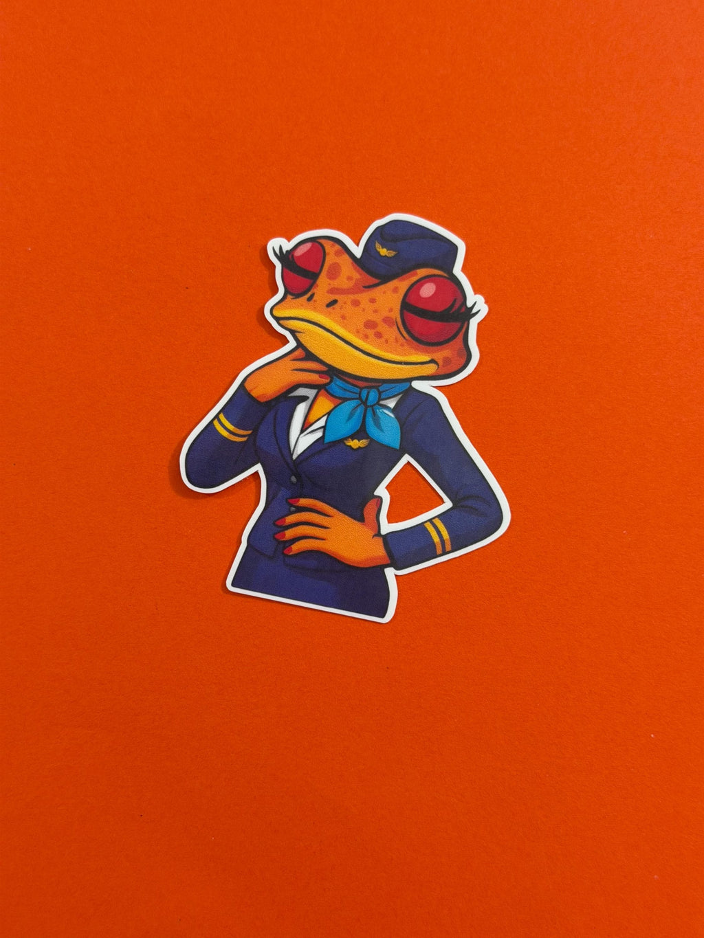 Sapo Concho Pilot Vinyl Sticker