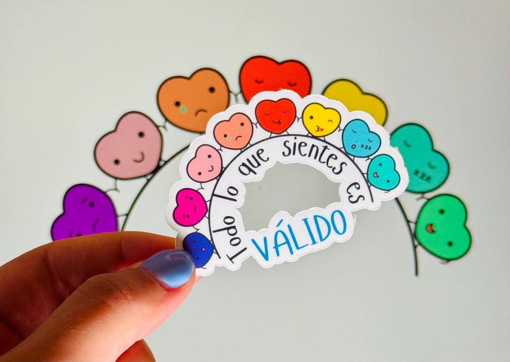 What You Feel Is Valid Mental Health Vinyl Sticker