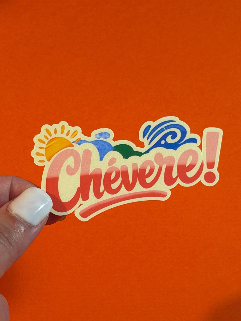 Chévere Reggaetón Aesthetic Vinyl Sticker