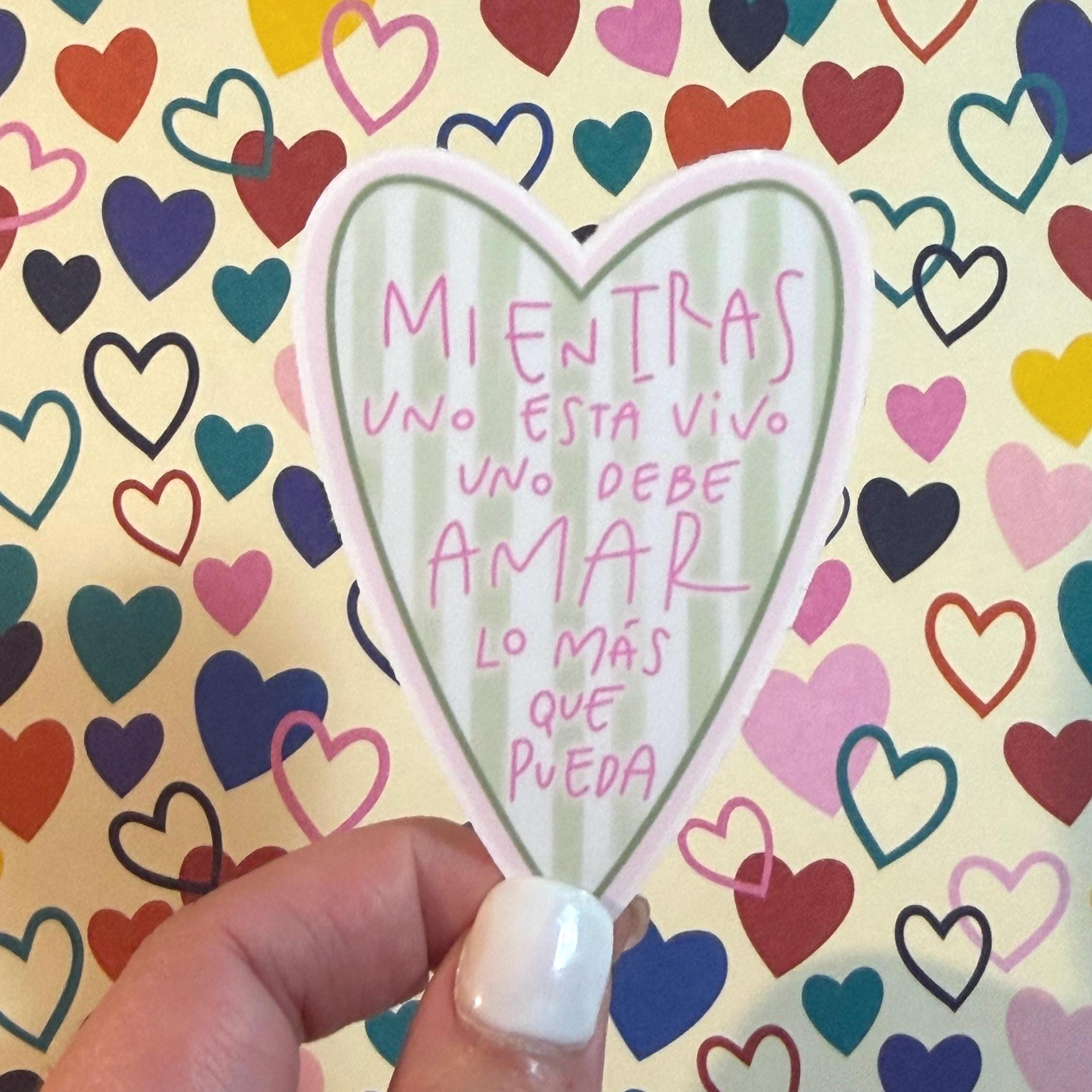 Bad Bunny Love Quote Vinyl Sticker