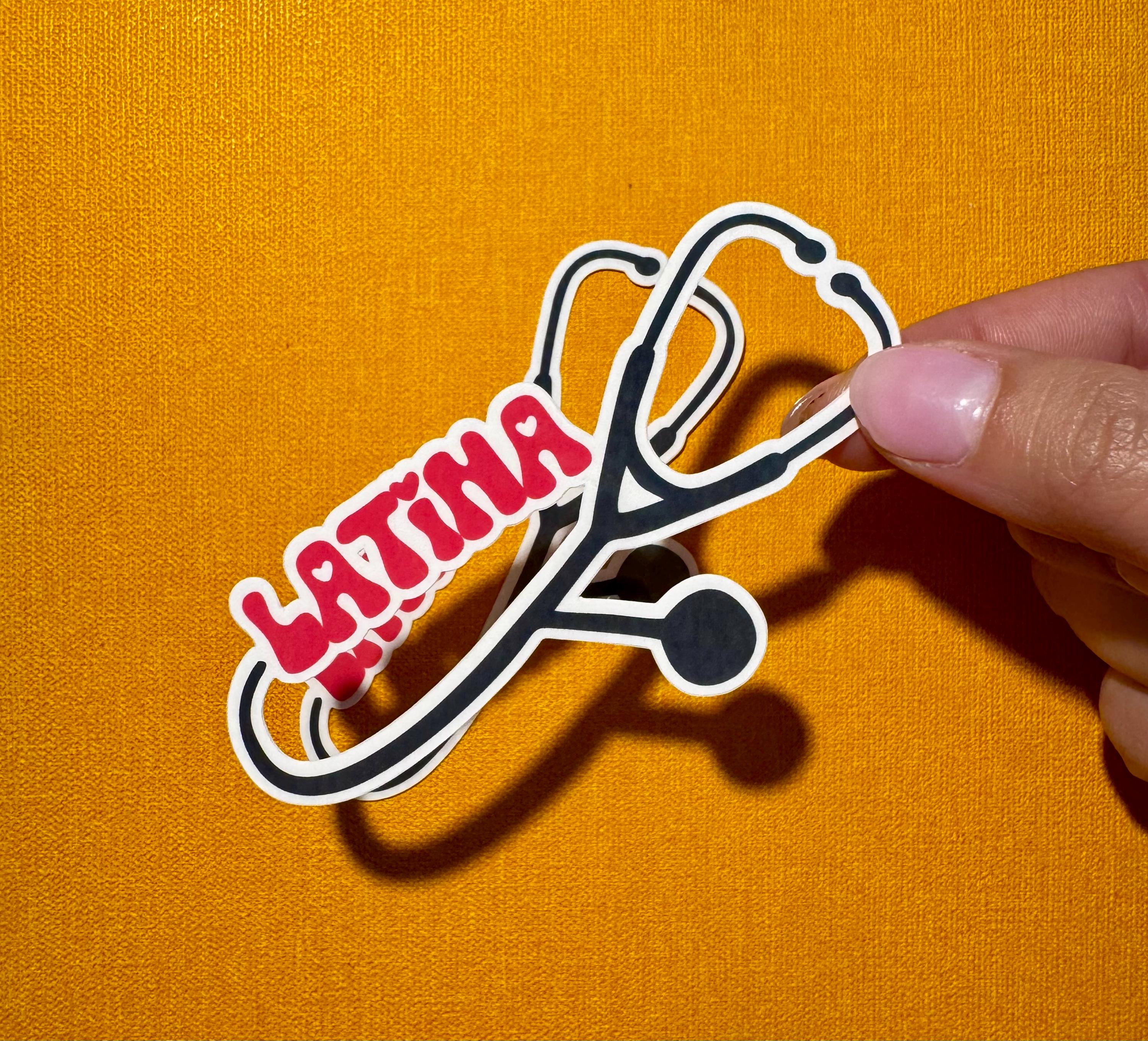 Latinas in Medicine Vinyl Sticker