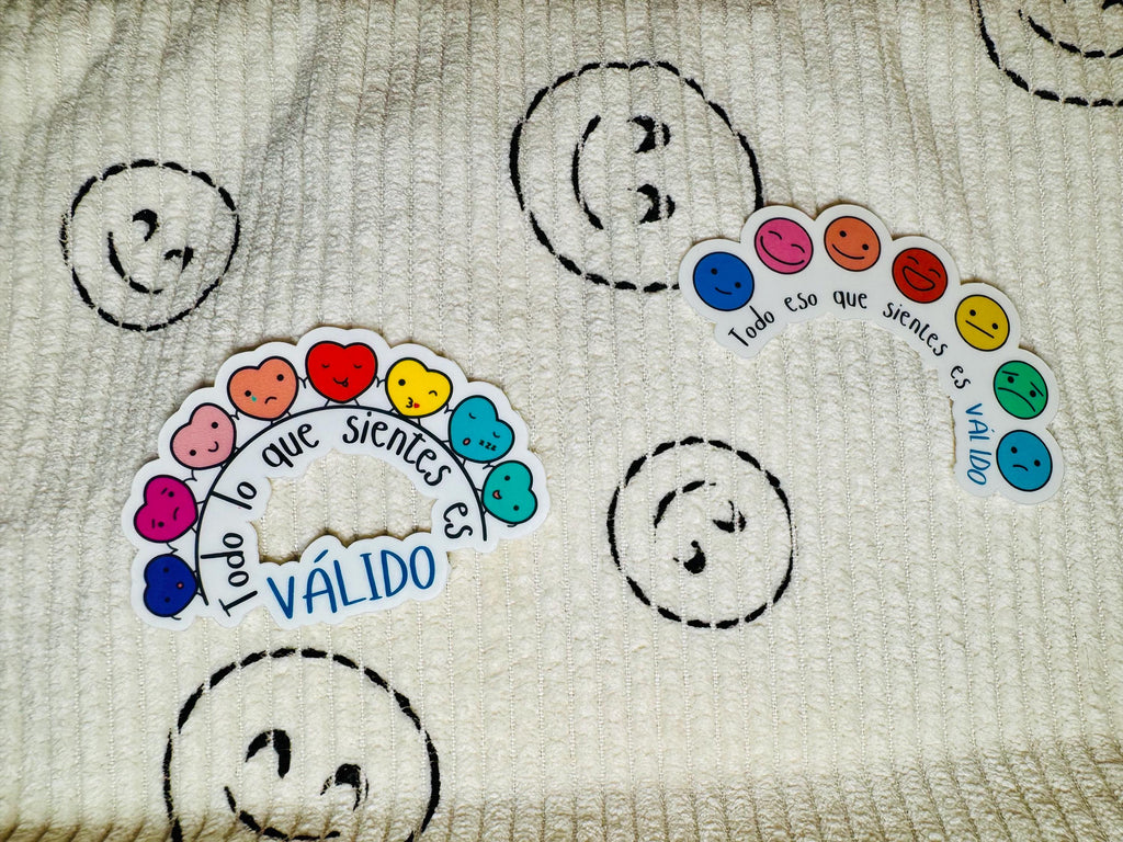 What You Feel Is Valid Mental Health Vinyl Sticker