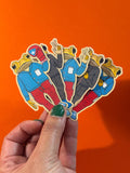 Bad Bunny Sapo Concho Puerto Rico Vinyl Sticker
