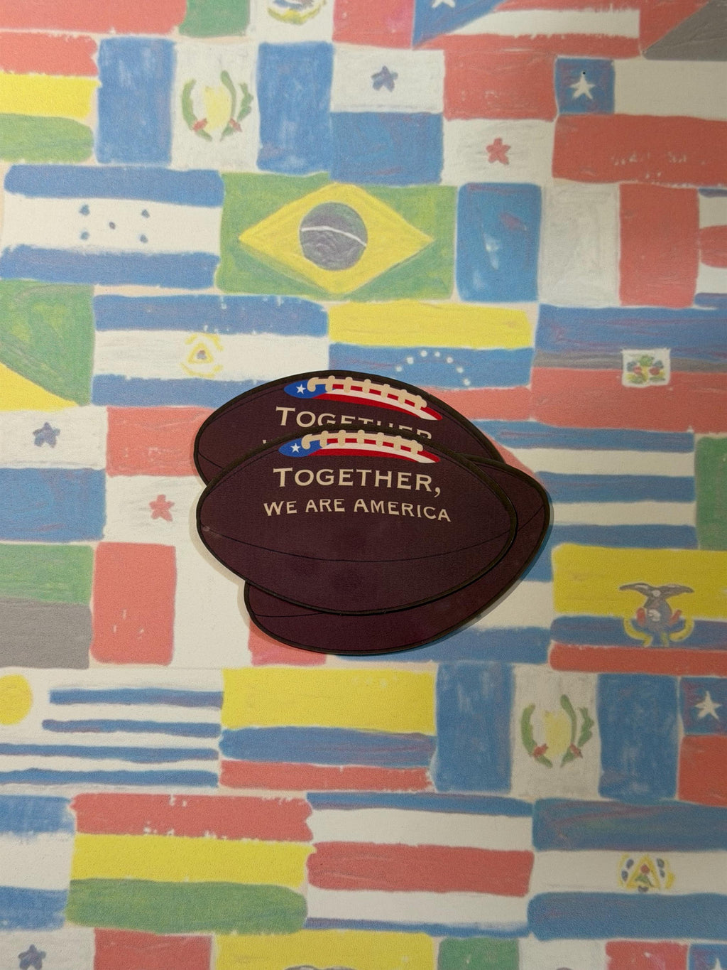 Together We Are America Unity Vinyl Sticker