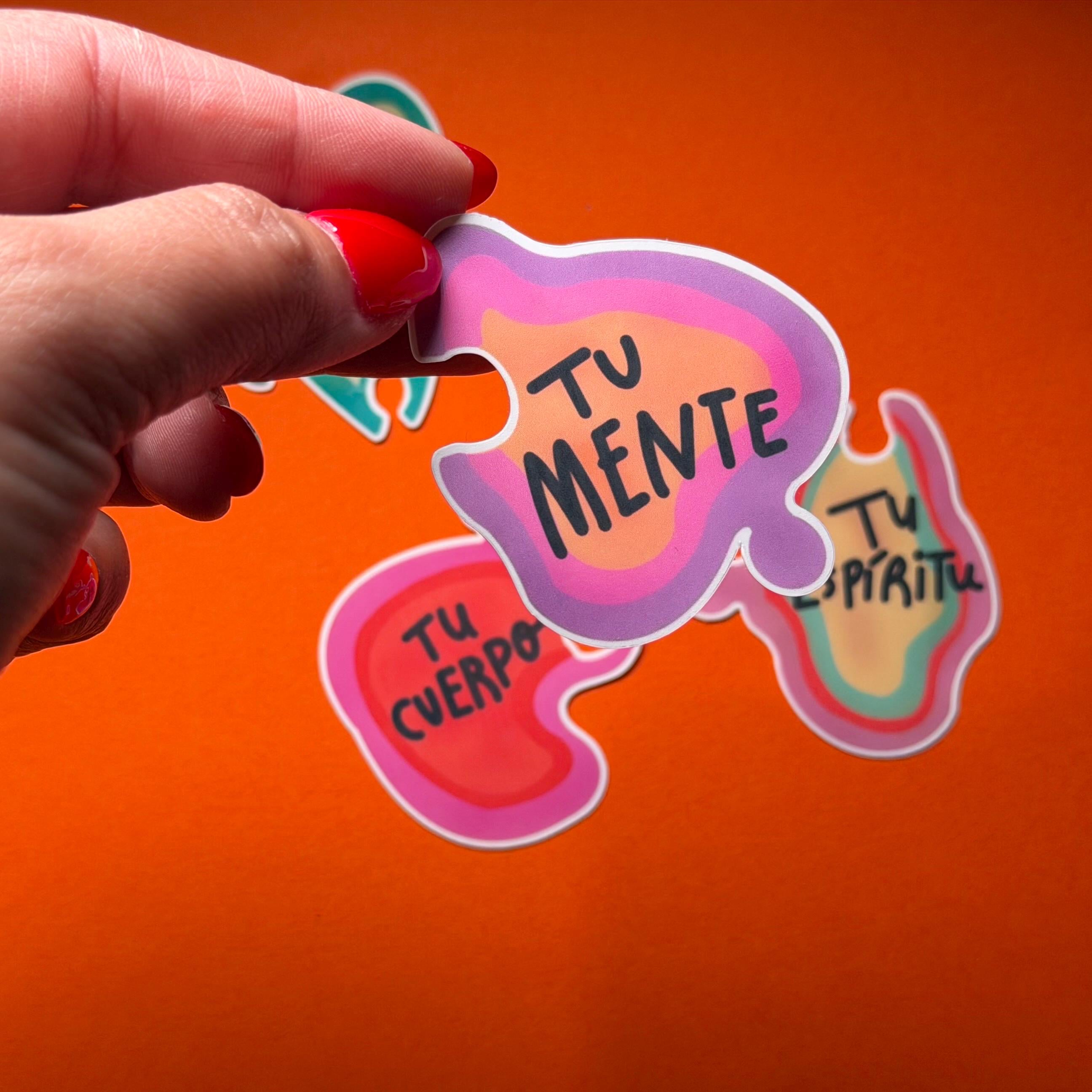 Self-Care Affirmation Sticker Set