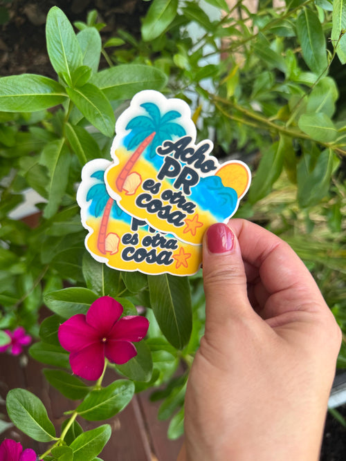 Acho PR Is Something Else Vinyl Sticker Vol. 2