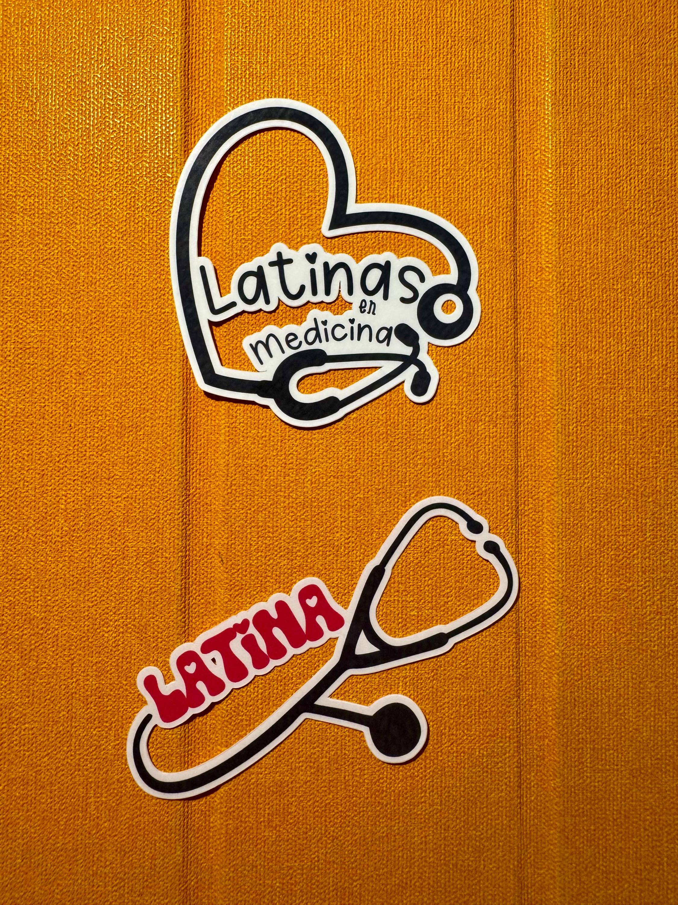 Latinas in Medicine Vinyl Sticker