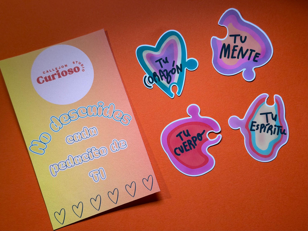 Self-Care Affirmation Sticker Set