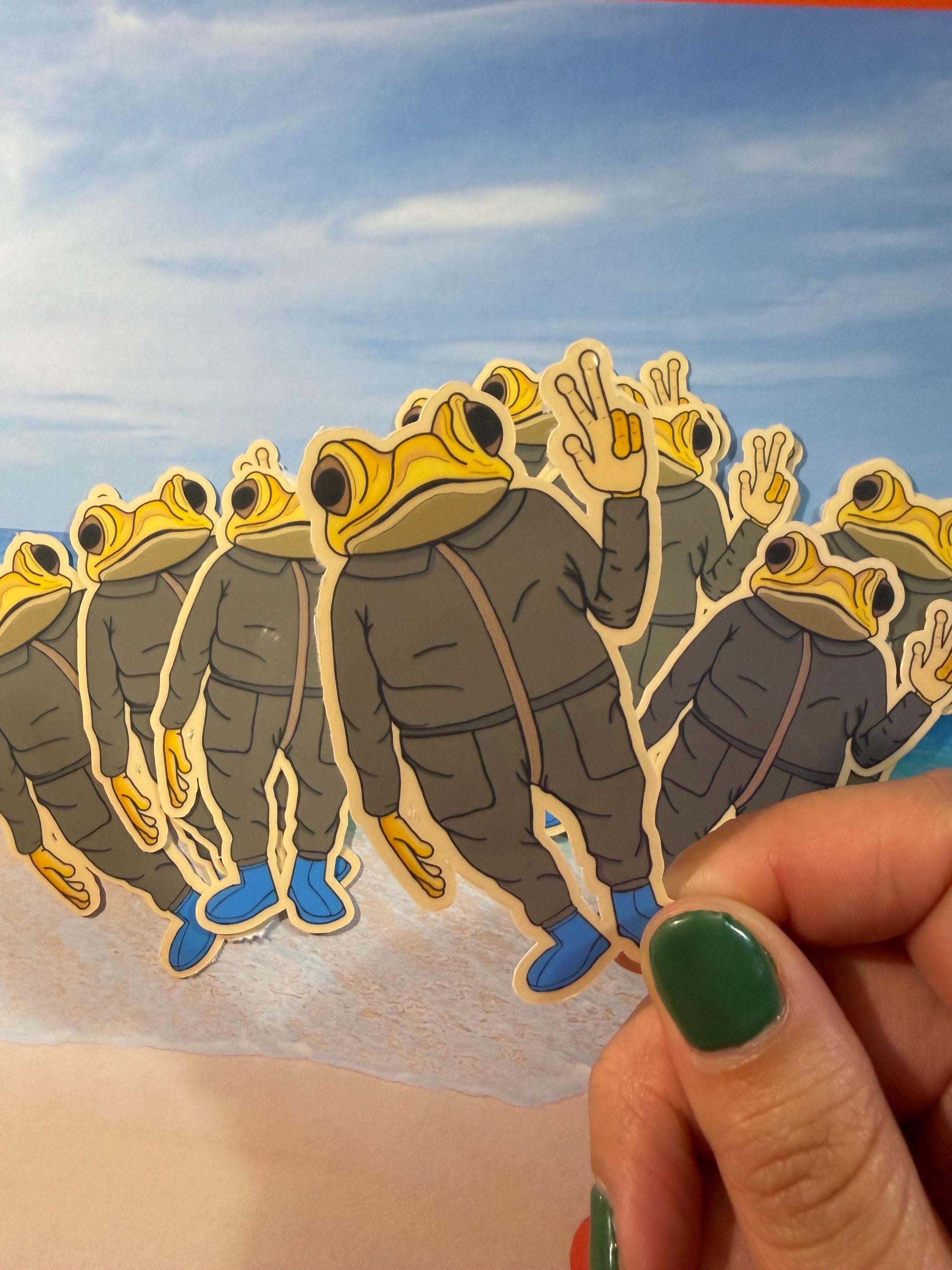 Bad Bunny Sapo Concho Puerto Rico Vinyl Sticker