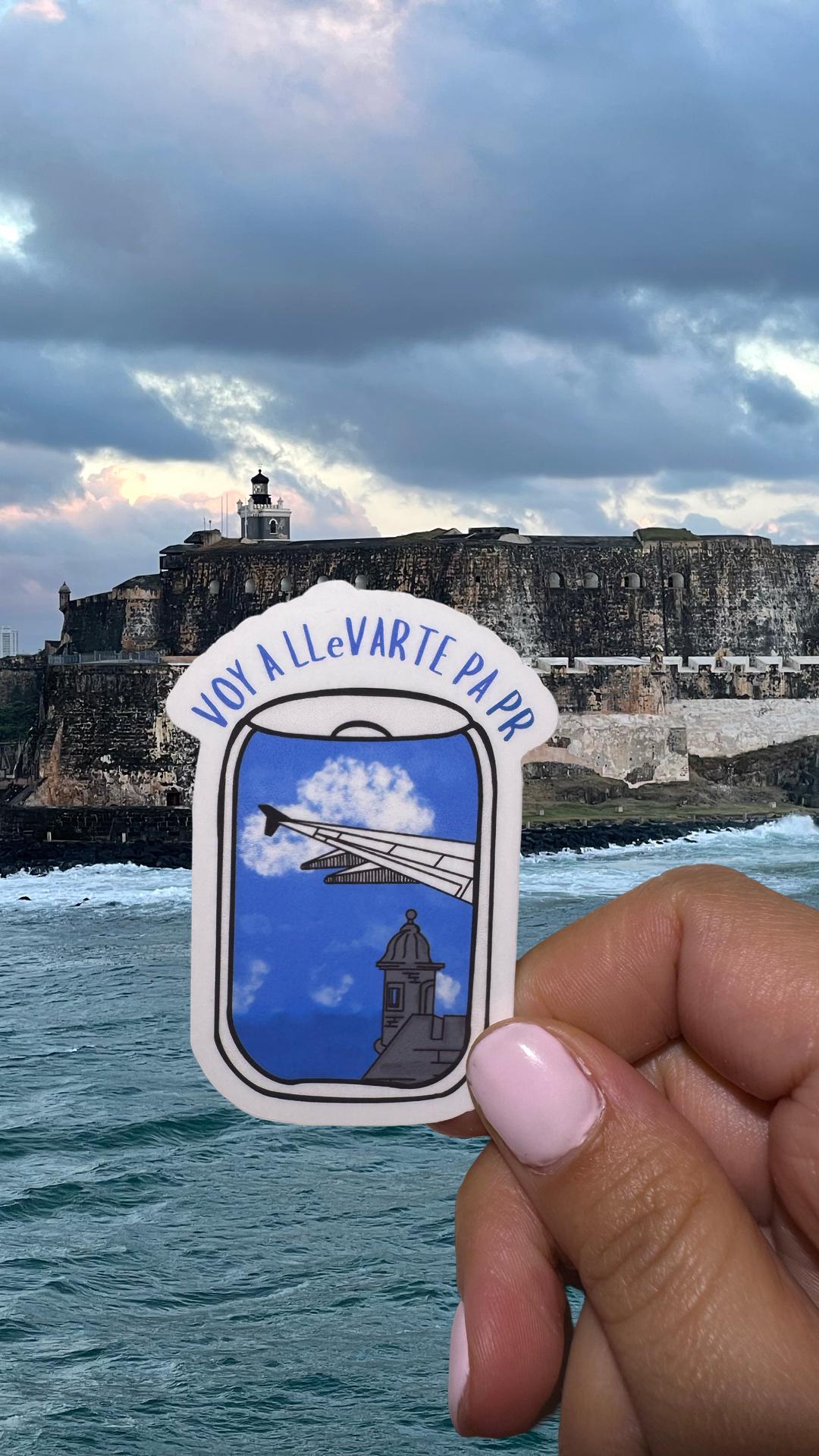 Bad Bunny Puerto Rico Inspired Vinyl Sticker