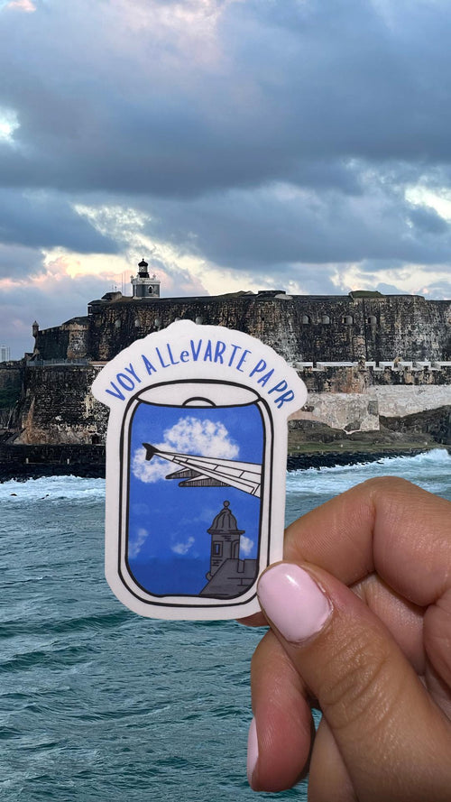 Bad Bunny Puerto Rico Inspired Vinyl Sticker