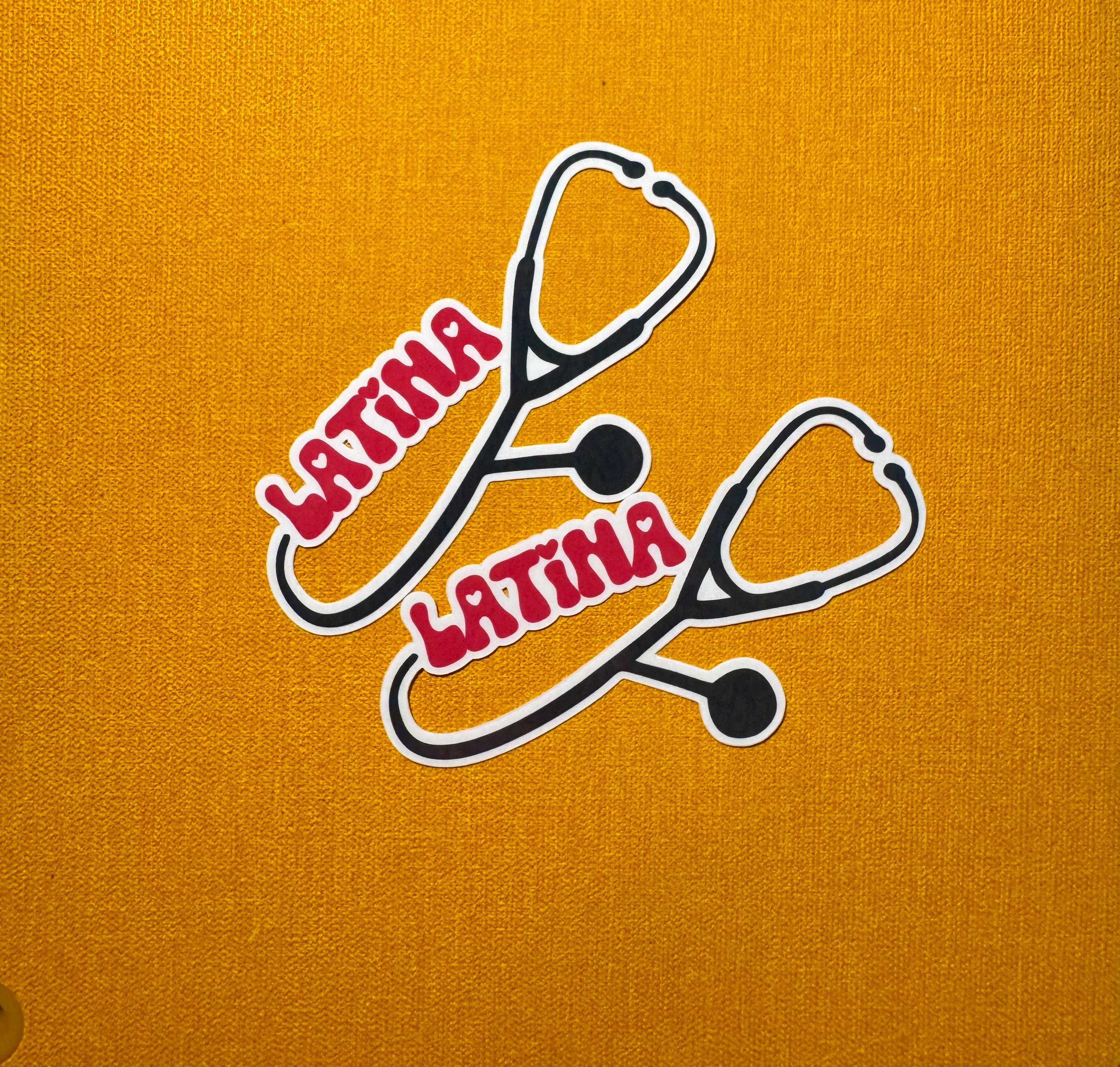 Latinas in Medicine Vinyl Sticker