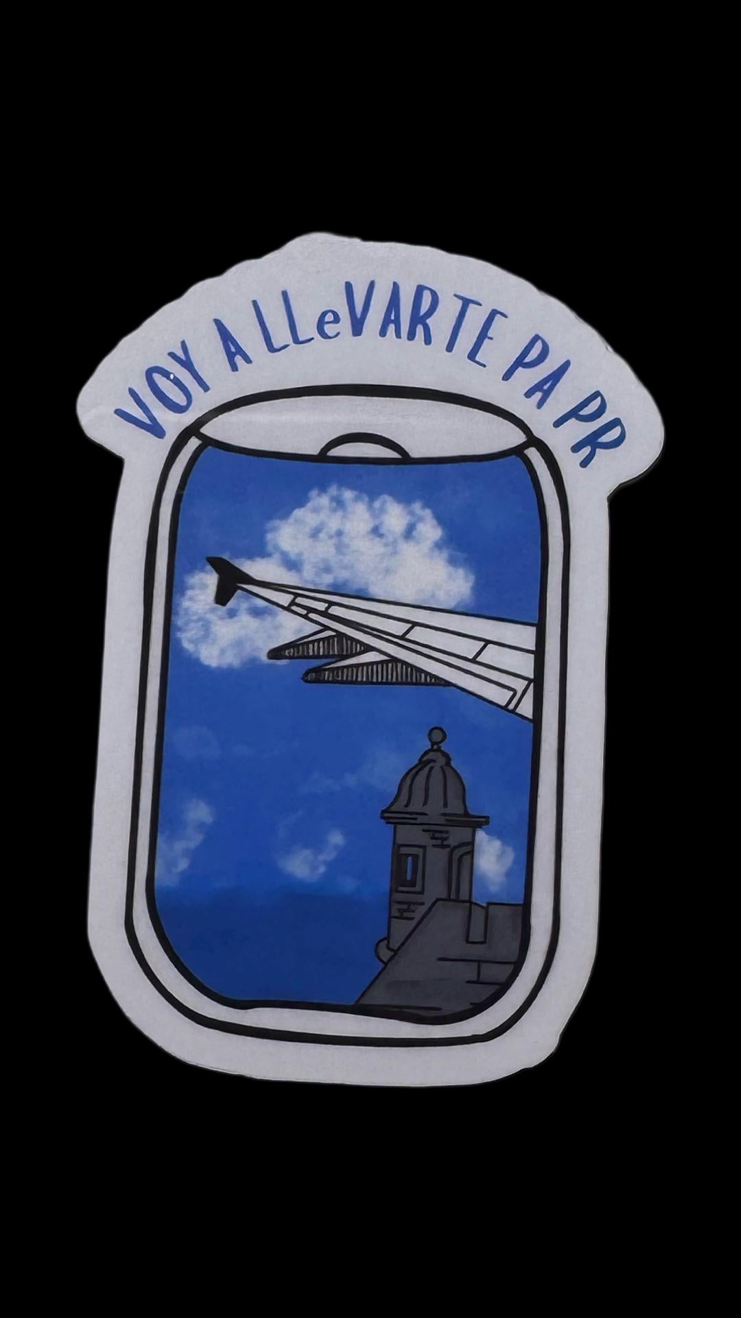 Bad Bunny Puerto Rico Inspired Vinyl Sticker