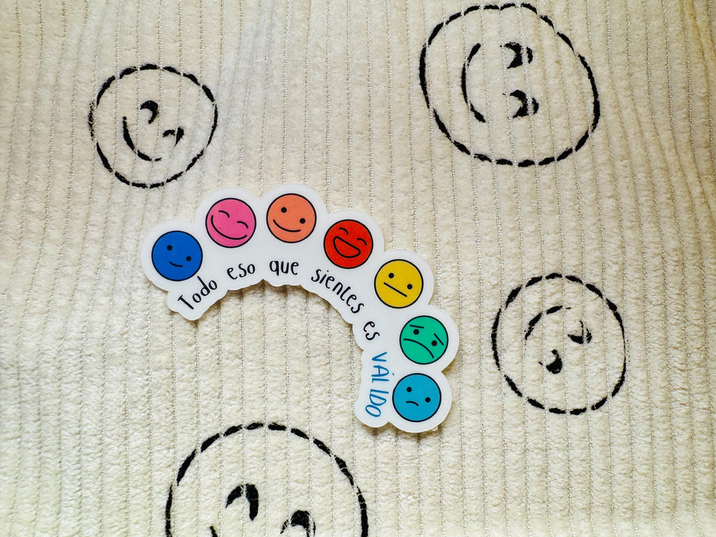 What You Feel Is Valid Mental Health Vinyl Sticker