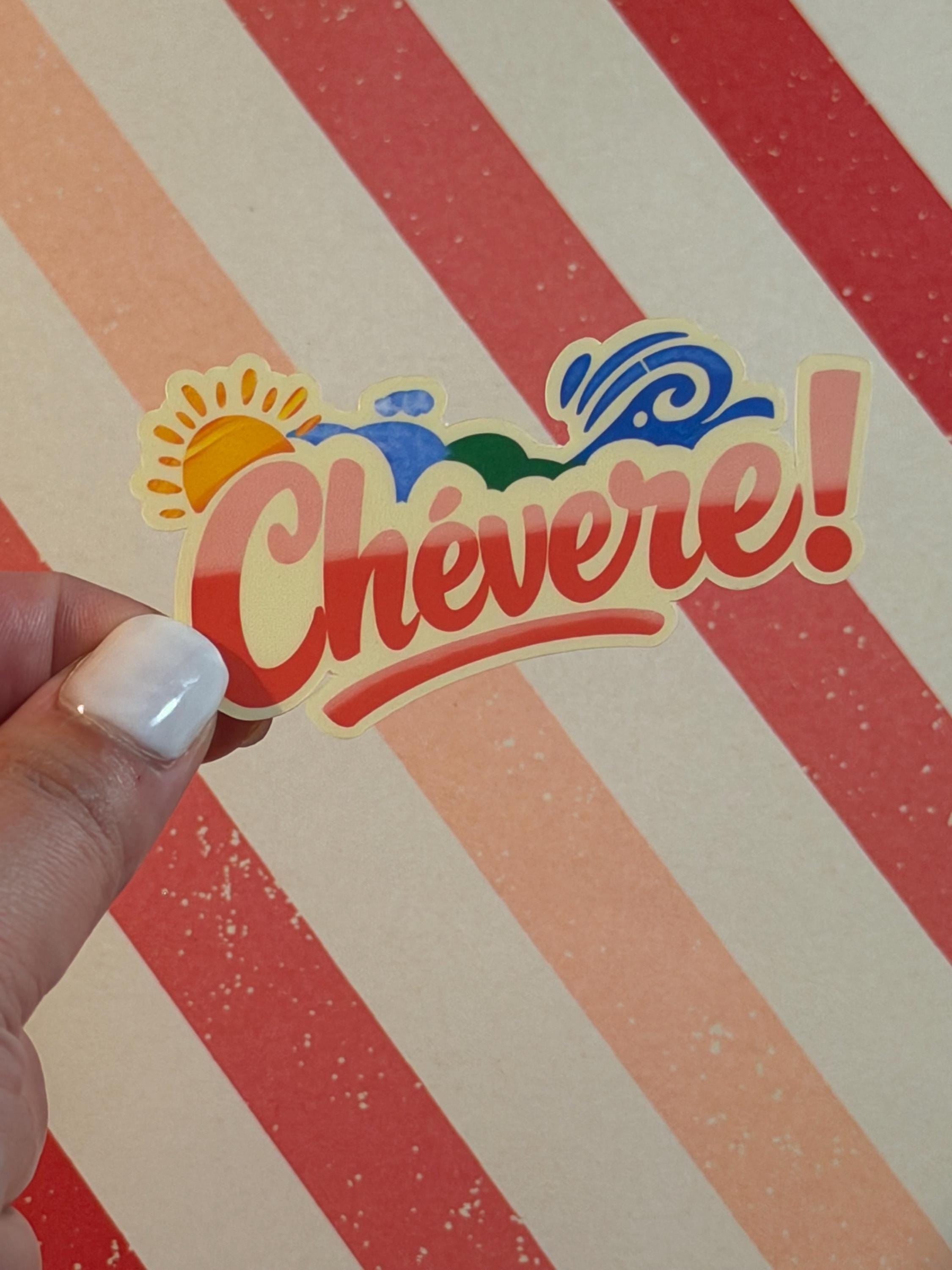 Chévere Reggaetón Aesthetic Vinyl Sticker