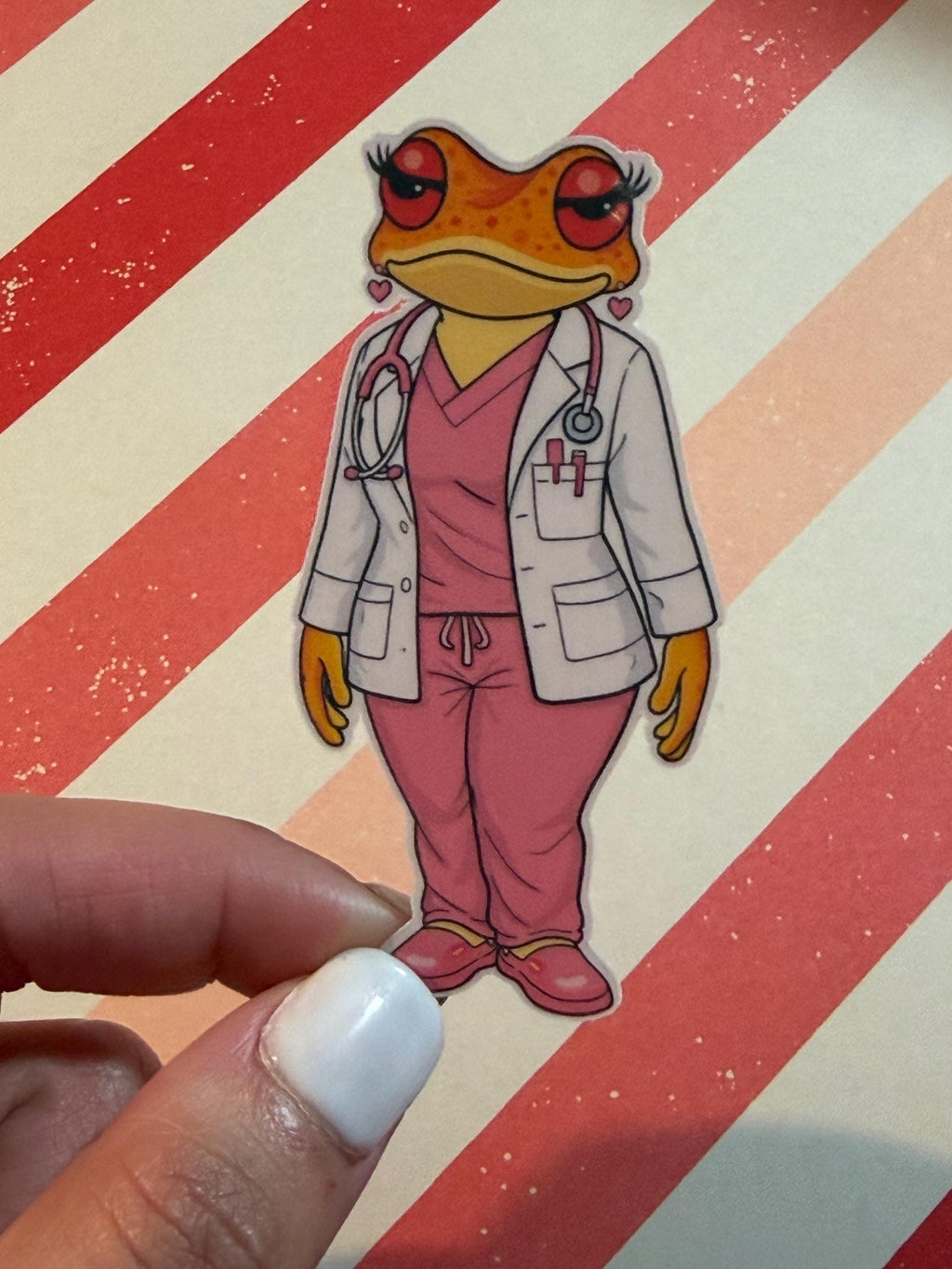 Sapo Concho Doctor Vinyl Sticker